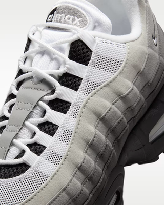 靴 NIKE AIR MAX 95 OG WHITE AND BLACK 27cm Nike Air Max 95 OG Shoes Black Medium Ash Dark Pewter White Men's