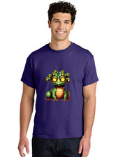 Cthulhu-Creature Mens Graphic Tee, 100 Cotton, Casual Summer Wear
