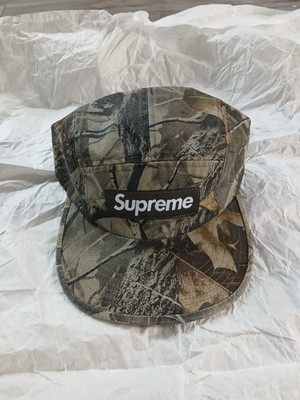 Supreme Washed Chino Twill CampCapリアルツリー Supreme Washed Chino Twill Camp Cap Realtree Hardwoods Camo (SS25