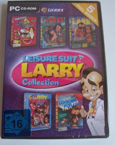 Leisure Suit Larry collezione 1,2,3,5,6 - Win XP *nuovo* - Foto 1 di 1