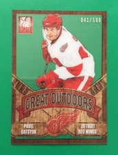 P.DATSYUK (DETROIT) 12-13 ELITE (IN ROOKIE ANTHOLOGY) GREAT OUTDOORS GO-6 /500