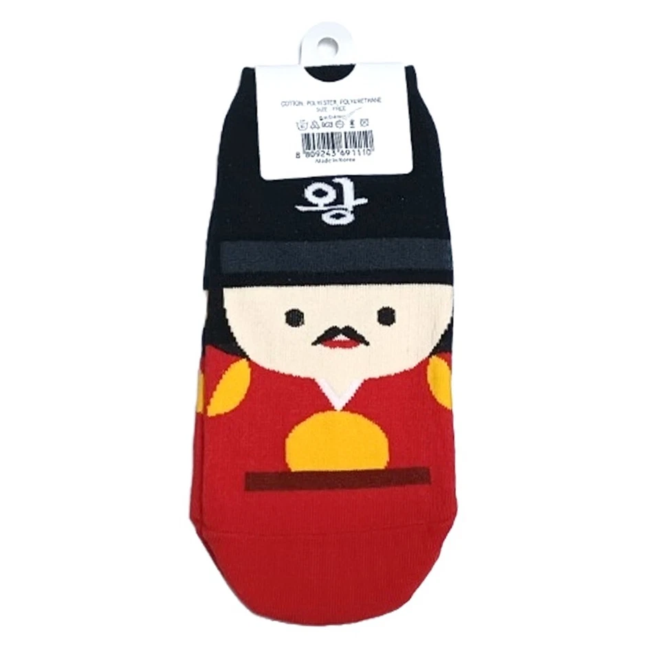 5 pares de calcetines tobilleros K-fashion coreanos tradicionales dinastía Joseon para mujer Foto 3 de 4