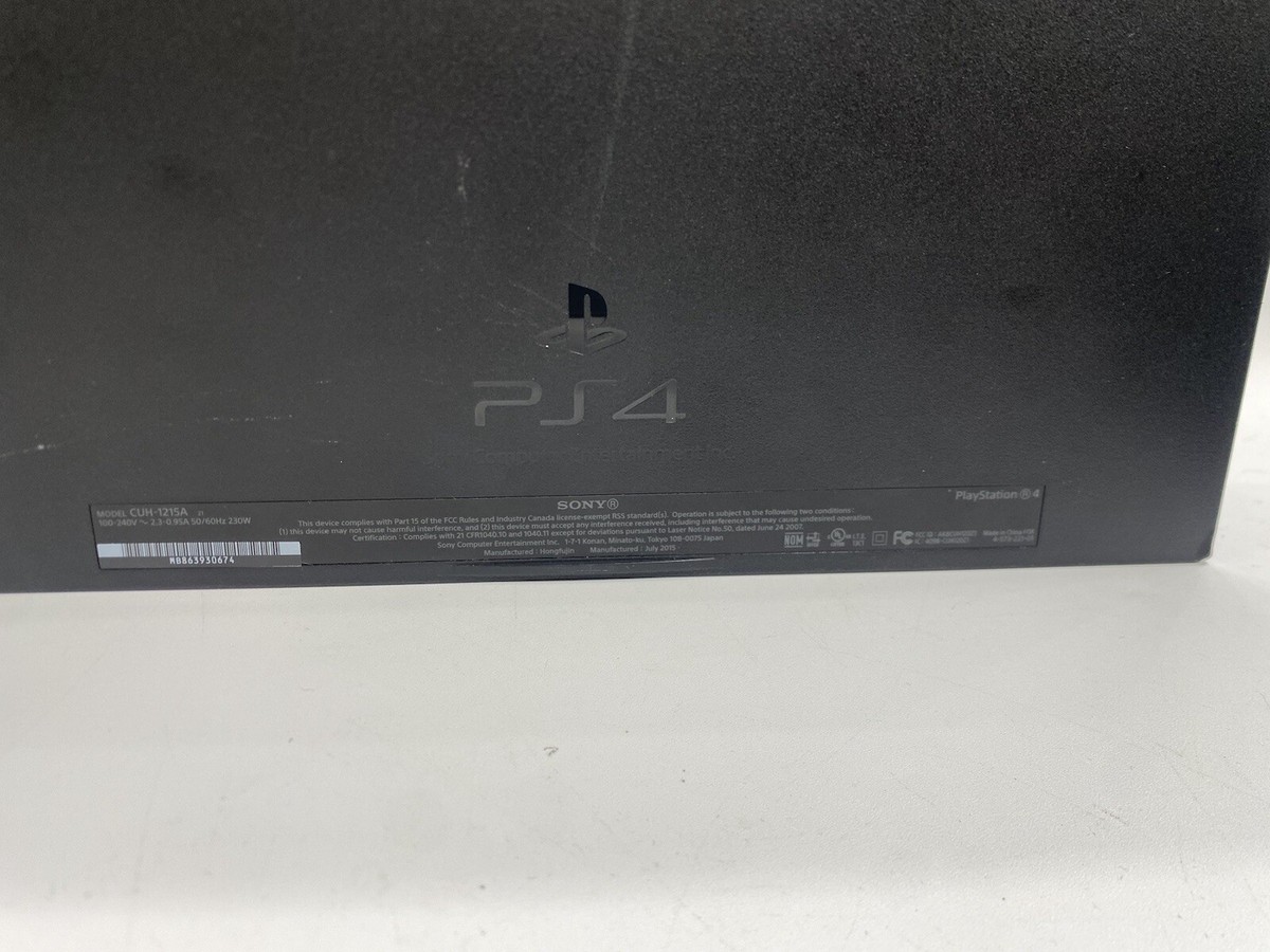 Sony PlayStation 4 500GB CUH 1215A Console With Cords