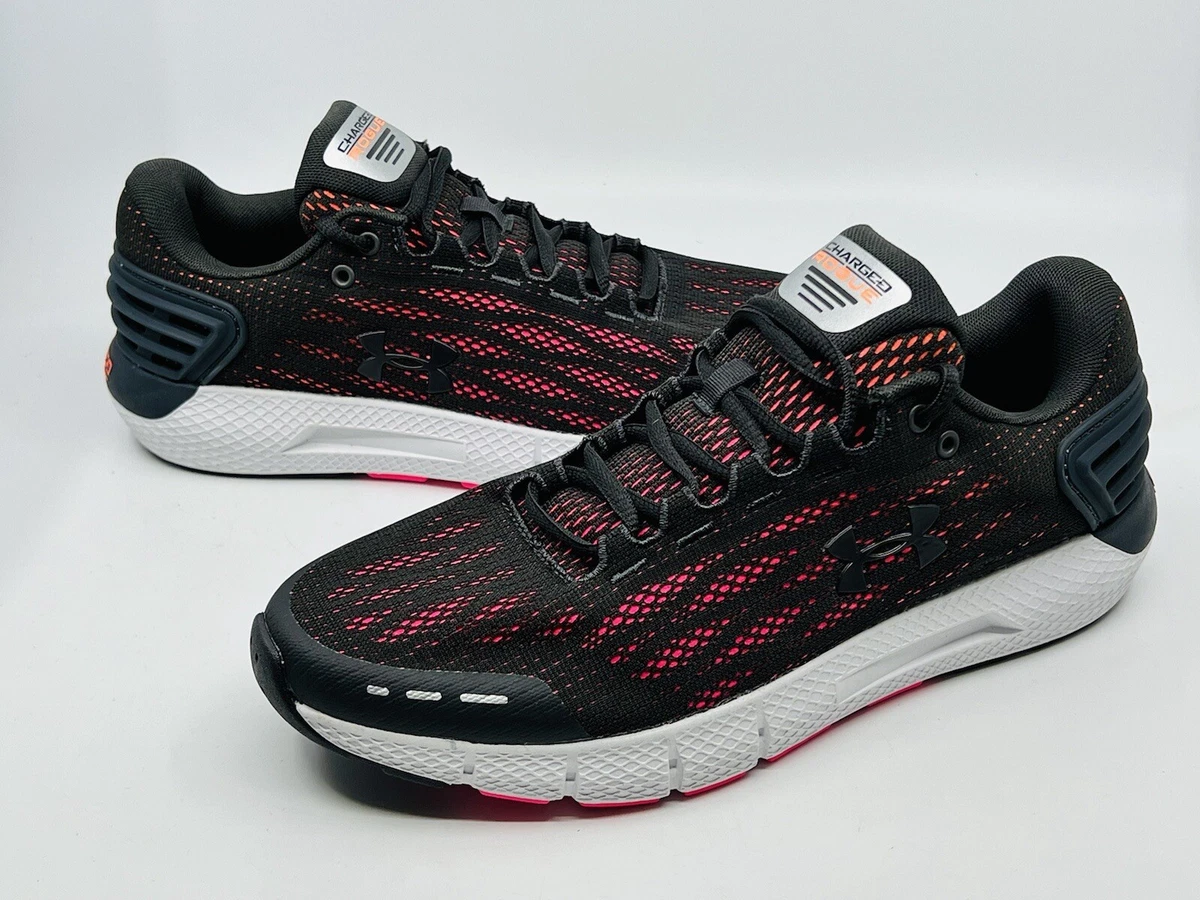 New Under Armour Women s Charged Rogue Pink Black 3021247 105 Size 9