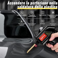 40 Aste Per Saldatura Plastica - ABS, PP, PVC, PE, 25cm L'una, Per Riparare Paraurti, Serbatoi, Contentitori - Foto 2