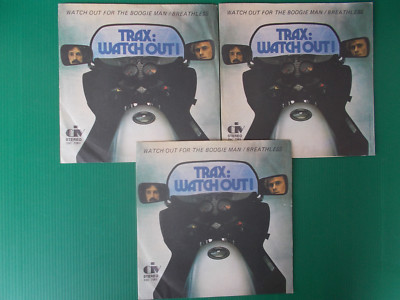 45 GIRI TRAX ACHTUNG FÜR DEN BOOGIE MAN! PRESSING ITALY BRANDNEUER LOOK ***