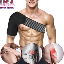 Shoulder Brace Rotator Cuff Pain Relief Adjustable Support Belt Sleeve Sprains