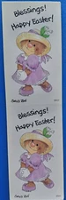 SUZY'S ZOO "BLESSINGS! HAPPY EASTER" STICKER MODULE #9684
