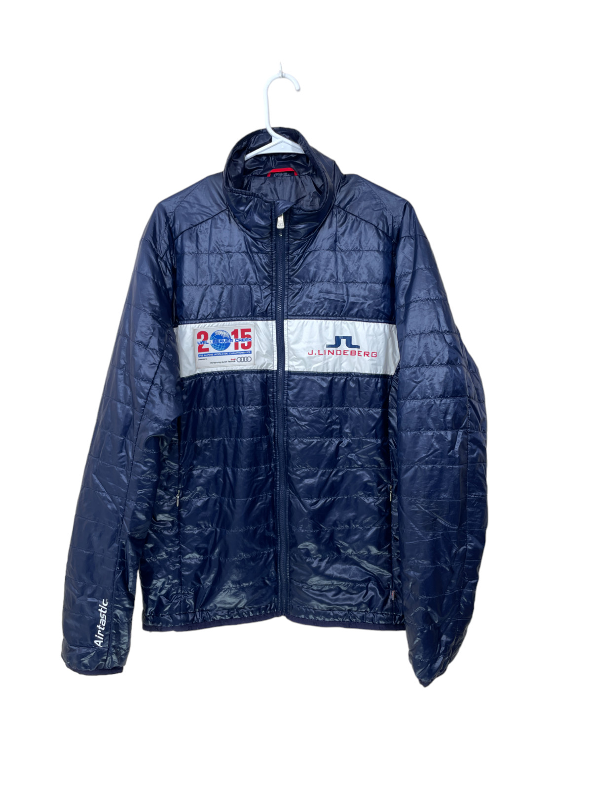 J Lindeberg Women's XL Primaloft Puffer Jacket 2015 World Alpine