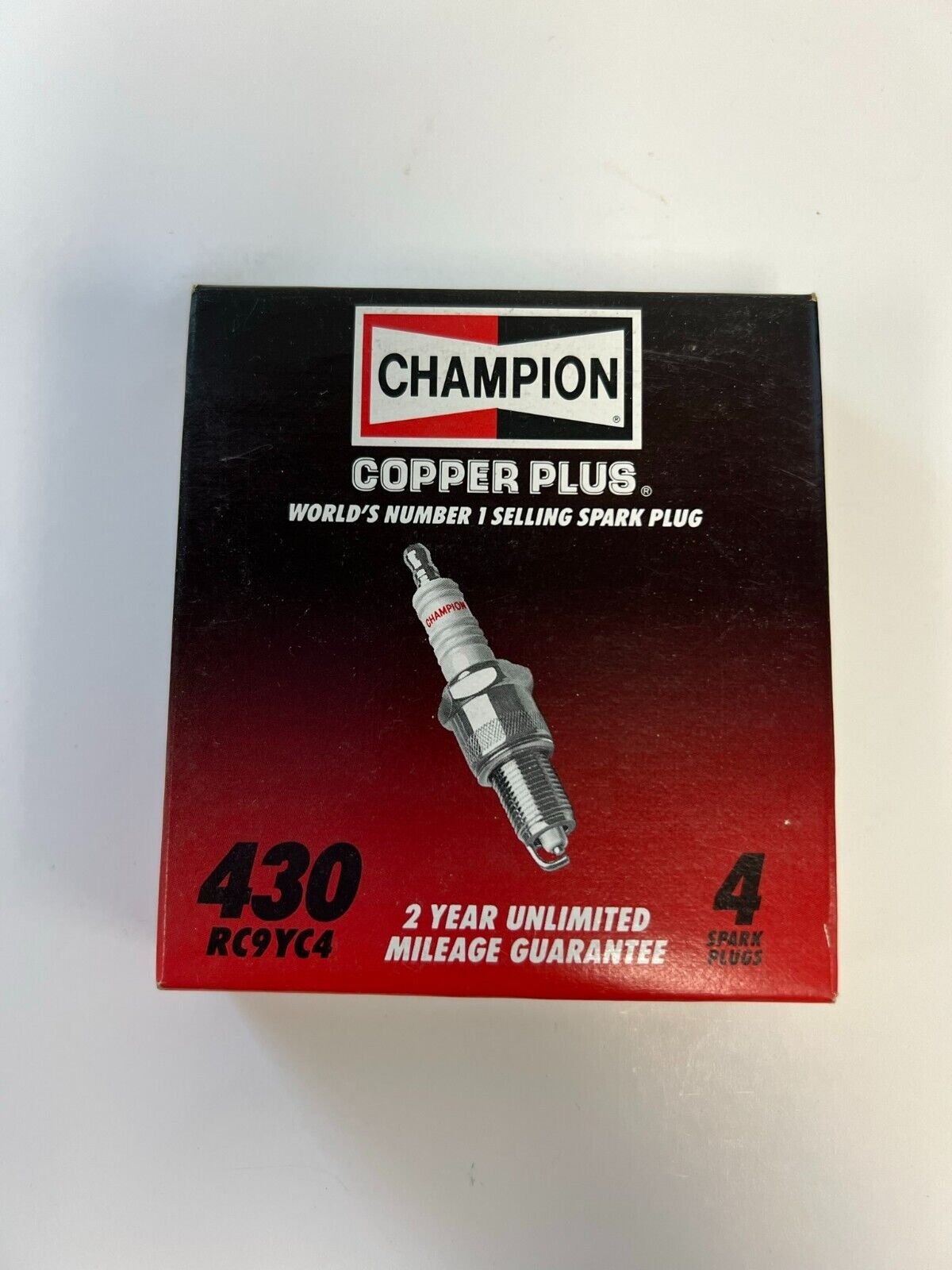 Champion Copper Plus 430 RC9YC4 Spark Plugs - Box of 4
