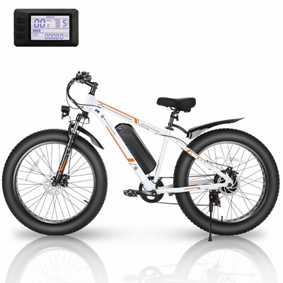 500W 48V 13AH Electric Mountain Bike with LCD 26