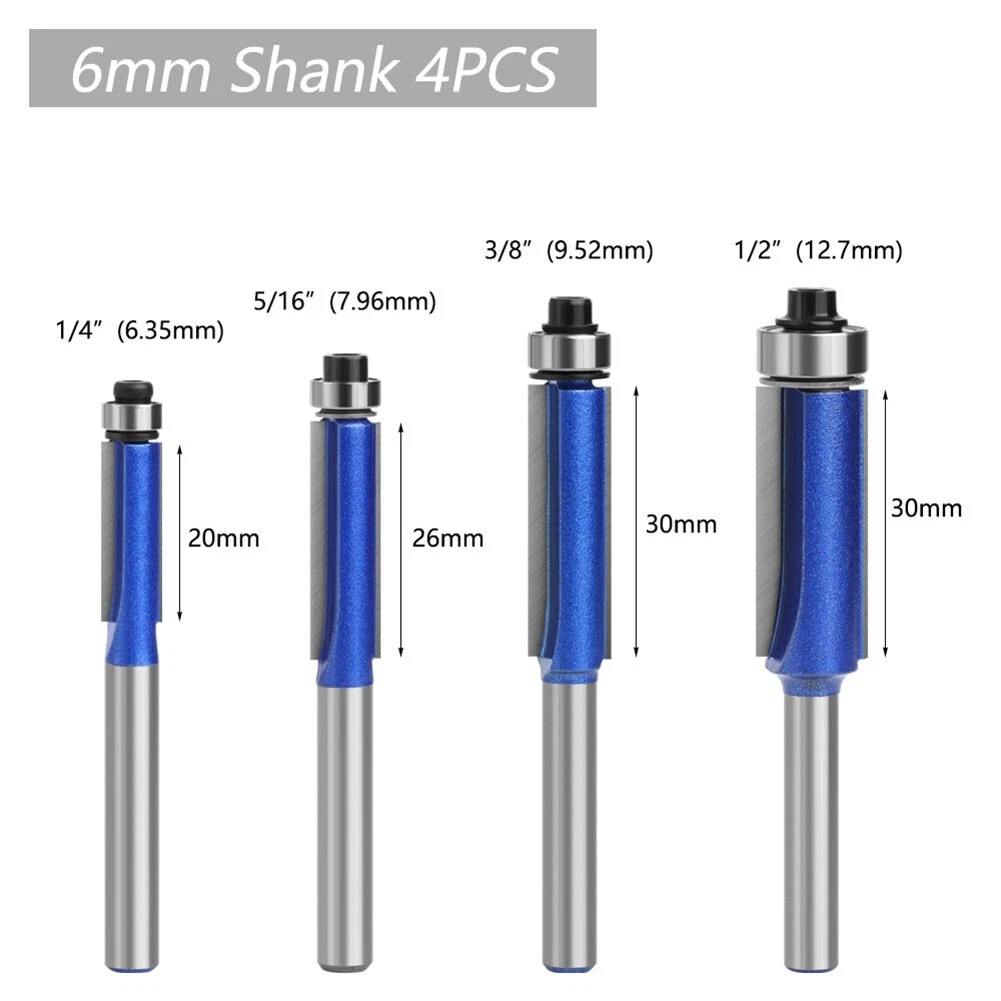 Premium Trim Router Bit with 6mm Shank Enhance your For