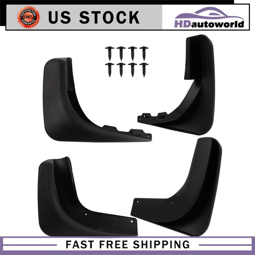Splash Guards Mudguards Fender Mud Flap Front Rear For 2010-2014 Volkswagen Golf - Picture 5 of 8