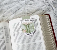 One More Chapter Holy Bible Magnetic Bookmark