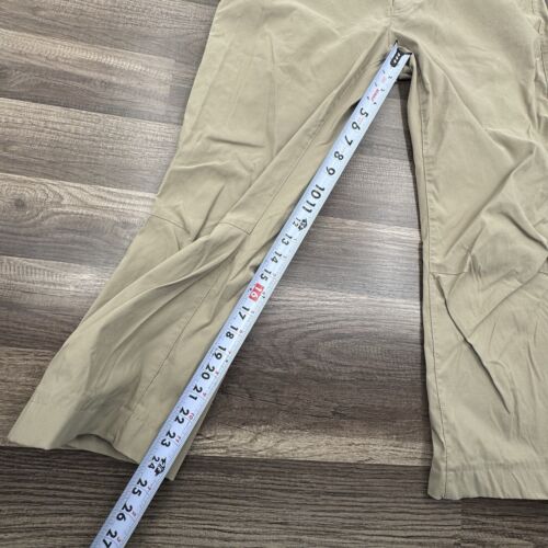 Pantaloni tecnici Eddie Bauer uomo 34x24 deserto kaki cargo gorp outdoor caccia escursione - Foto 4 di 5