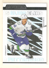 Elias Pettersson 2023-24 UD Credentials Base Card #90 Canucks