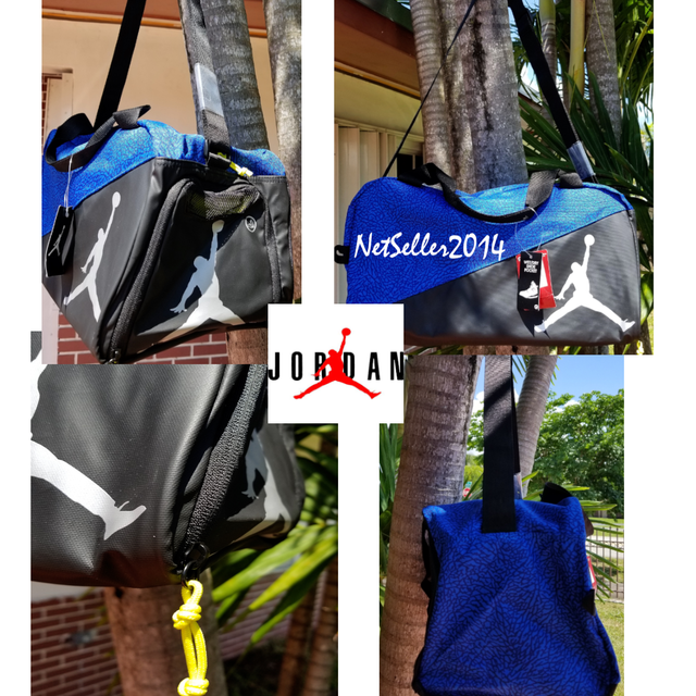 elephant print duffle bag