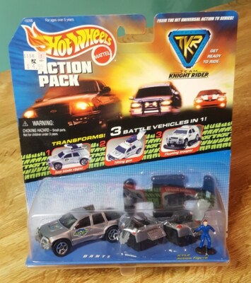 Hot Wheels Action Pack Team Knight Rider TKR 1:64 Scale Diorama
