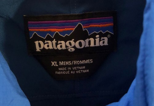 Patagonia Nano-Air Blue Full-Zip Insulated Blend Jacket Mens XL - Picture 3 of 4