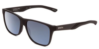 Smith Lowdown Steel Unisex Classic Sunglasses Matte Black/CP Polarize Black 56mm