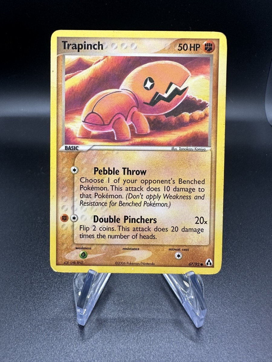 Trapinch - 67/92 EX Legend Maker - Pokémon TCG | eBay