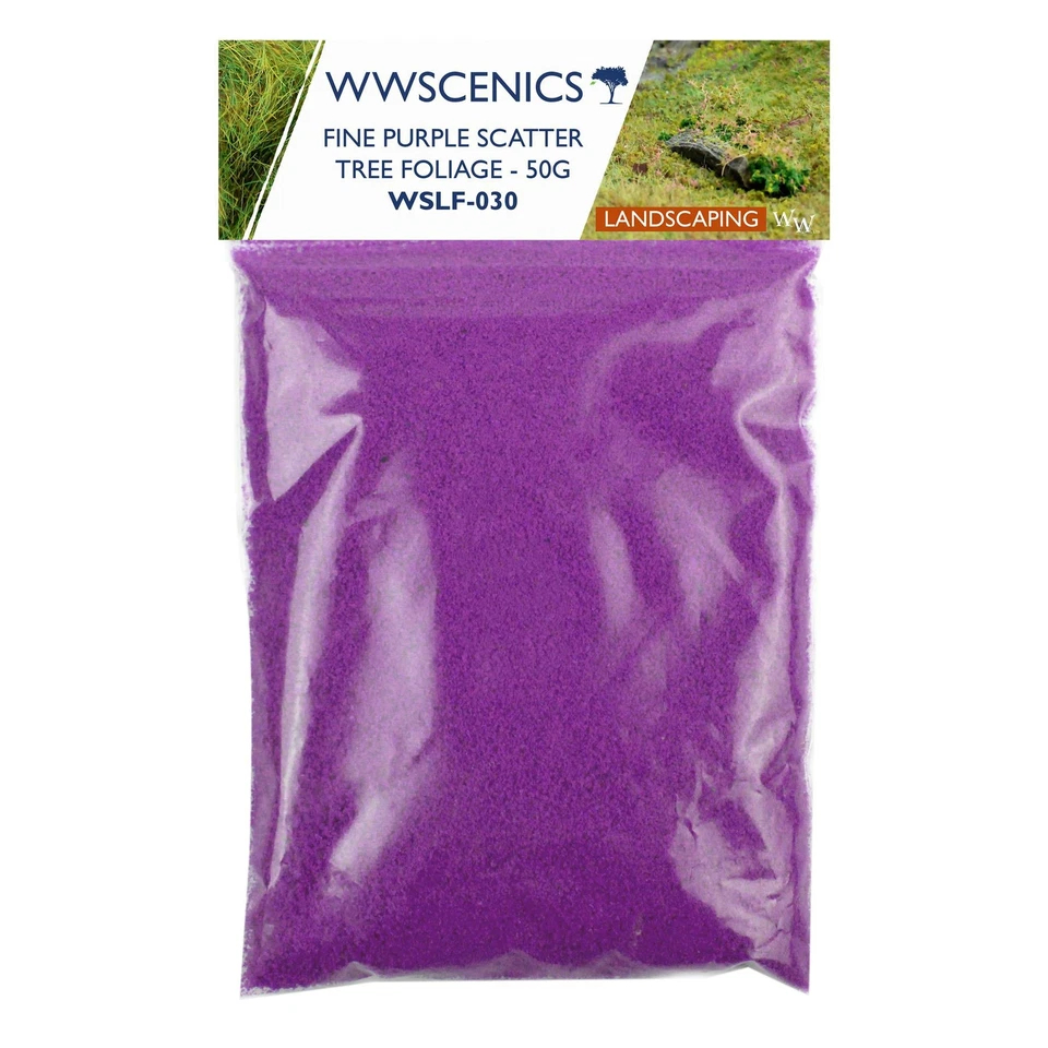 WWS Fine Flower Flock 50g | Choose Colour | Tree Foliage Flower Effect - Image 2 of 4
