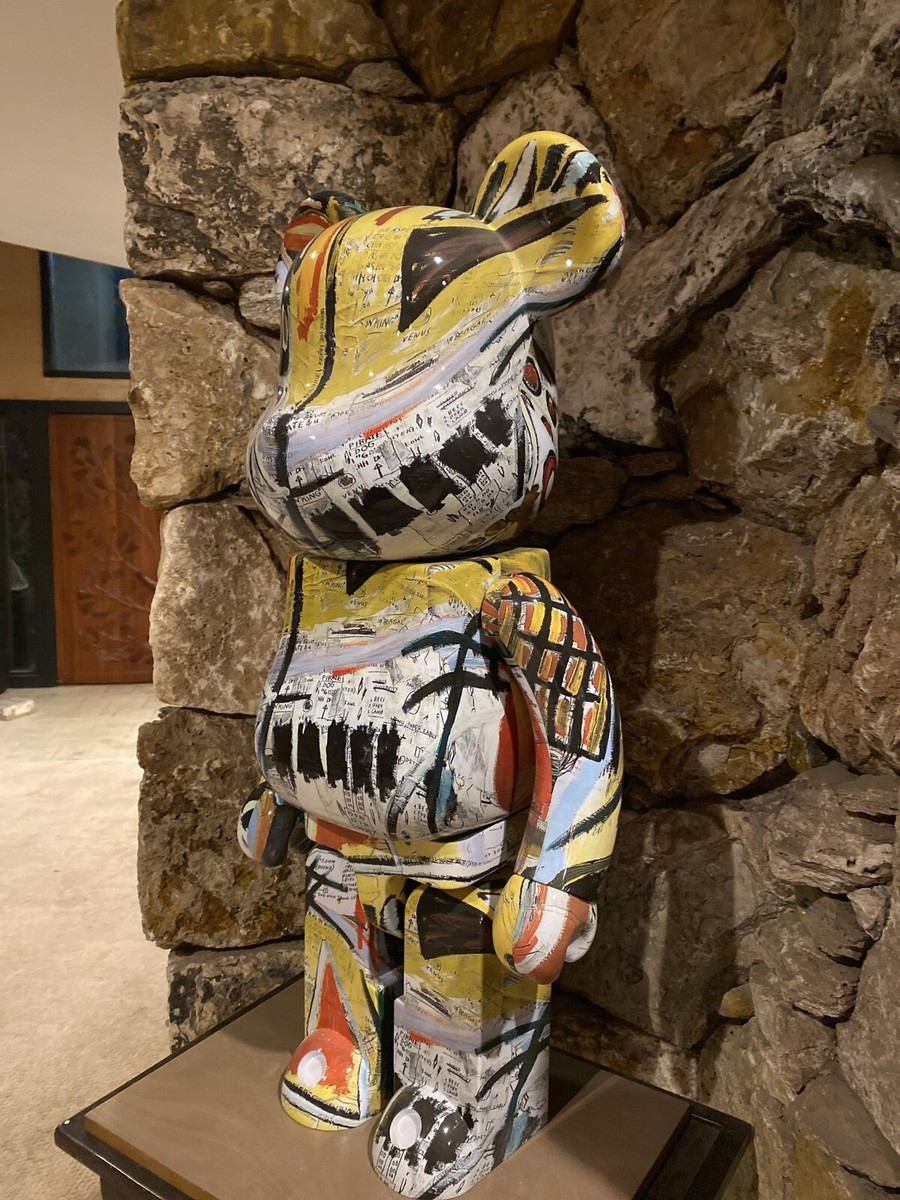 Medicom Toy BE@RBRICK JEAN-MICHEL BASQUIAT＃1 1000% Bearbrick | eBay