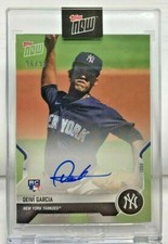 Deivi Garcia 2021 Topps Now MLB Opening Day RC Autograph Auto #d 96/99 - Yankees