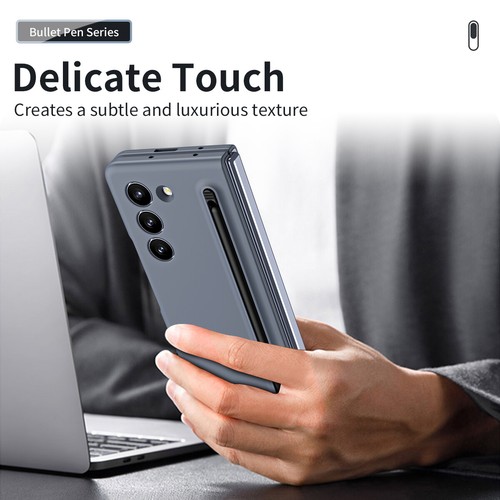 For Samsung Galaxy Z Fold 7/6/5/4/3 Shockproof Case Hard PC Cover with Stylus - Picture 22 of 50