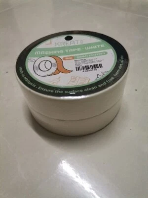 Masking Tape - (White) Size 24MM x 16 M (2 in 1) - Image 1 of 3