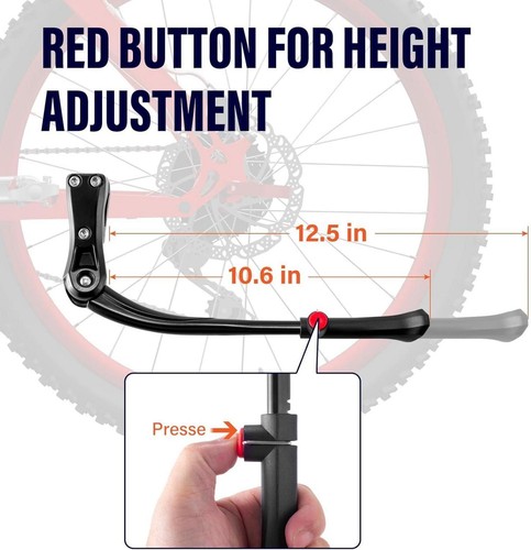 Fahrradständer 24-29 Zoll Aluminium Universal Rutschfest Mountainbike/Rennrad - Bild 3 von 7