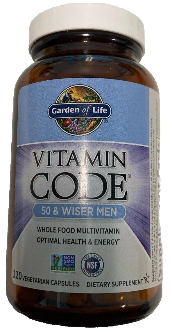 Cápsula de vitamina B12 Garden of Life vitaminas y minerales