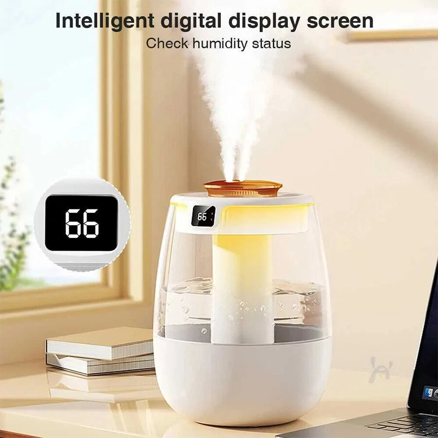 1500ml Humidifiers for Bedroom Large Room Office Cool Mist Air Humidifier - Image 2 of 4