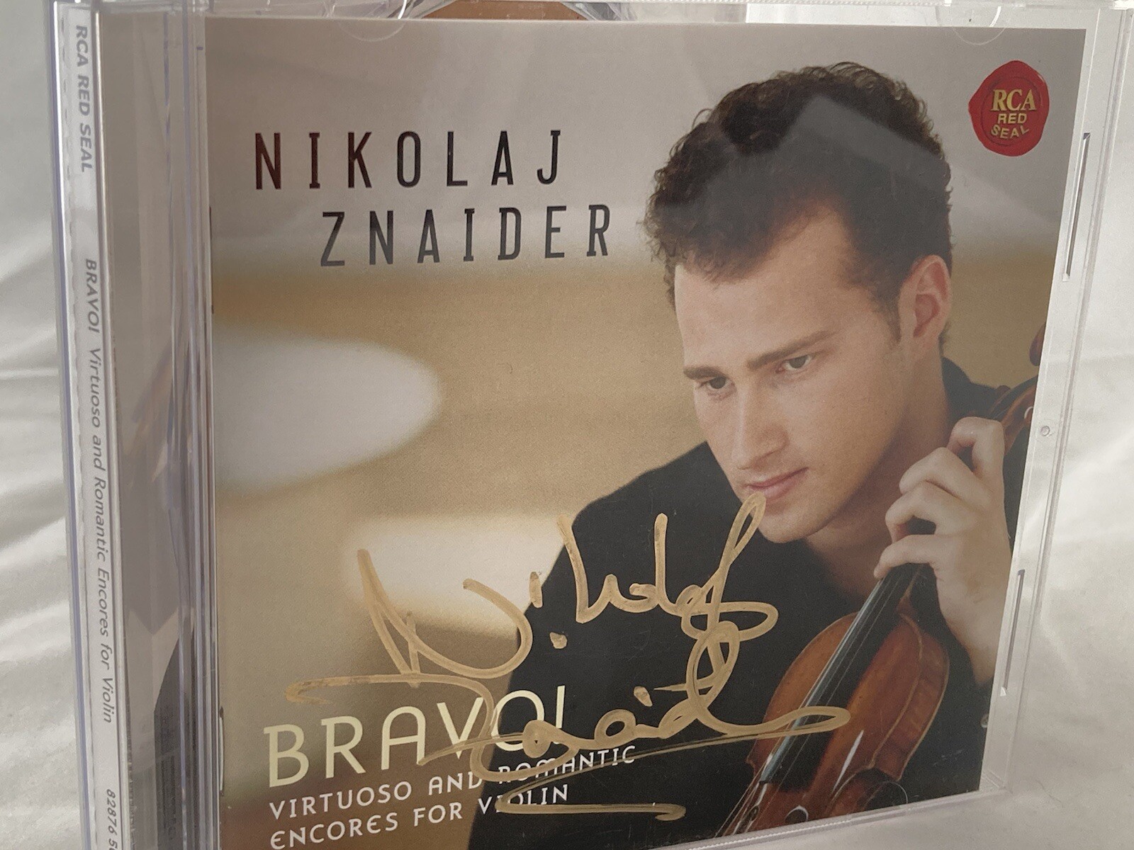 Handsigniert Autogramm Nikolaj Znaider, Bravo CD NEU (2003)