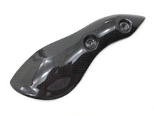 PARACALORE CARBONIO SCARICO SINGOLO TERMIGNONI DUCATI HYPERMOTARD 796 1100 HEAT