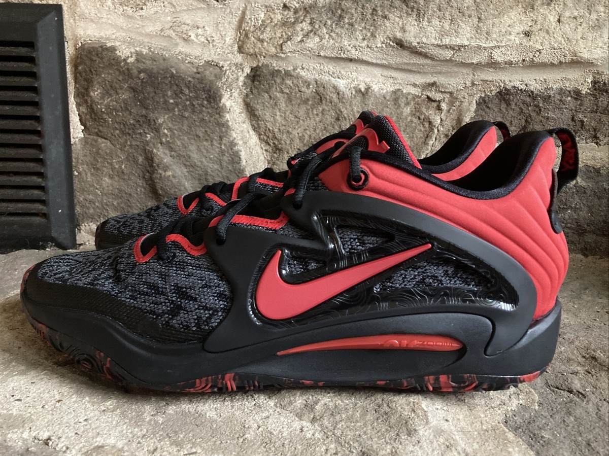 ナイキ KD15 ブレッドブラックユニバーシティーレッド Nike Men's Kevin Durant KD 15 Bred Black University Red