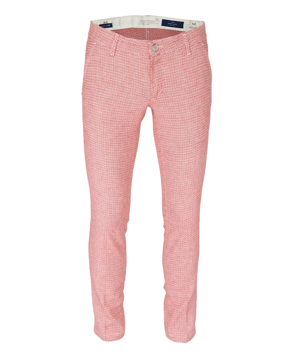 Stretch linen shop trousers