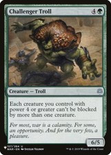 MTG Magic the Gathering Challenger Troll (WAR-157/2869) The List LP