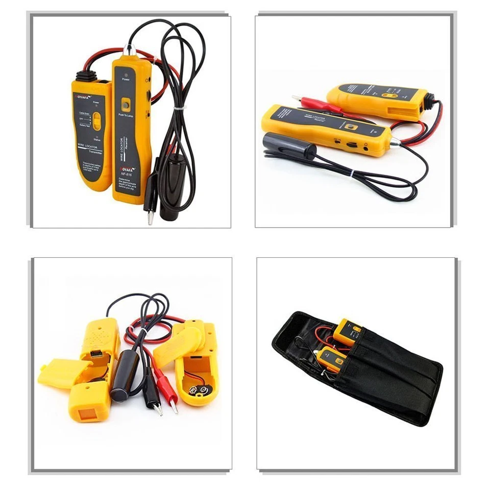 Underground Wire Finder Tube Wall Wire Cable Line Locator Lan Tracker Detector - Image 3 of 4