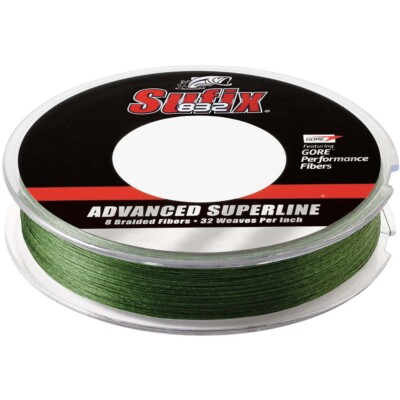 SUFIX 832 BRAID 10LB LOW-VIS GREEN 150YDS
