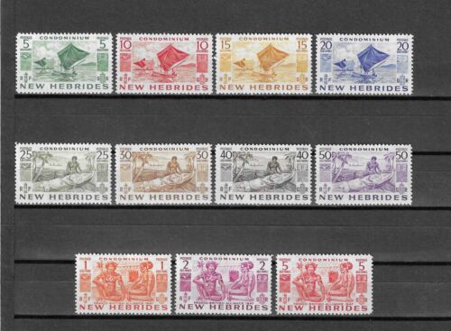 NEW HEBRIDES 1953 SG 68/78 MNH Cat £38 - Picture 1 of 1