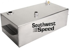 New 55-59 Chevy Pickup Aluminum 15 Gallon Relocation Fuel Tankbehind Rear Axle New 55-59 Chevy Pickup Aluminum 15 Gallon Relocation Fuel Tankbehind Rear Axle