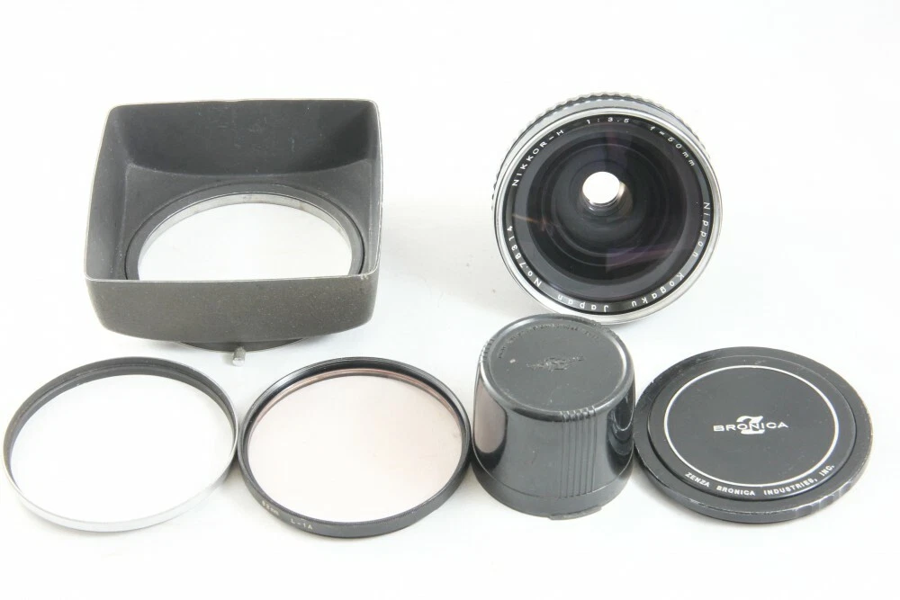 Bronica NIKKOR-H 50mm F3.5 Wide Angle Prime Lens for S2 EC Nippon Kogaku  #2628