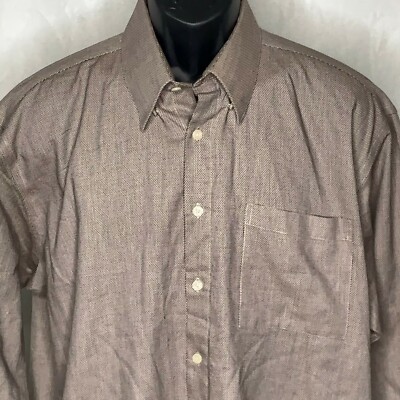 Vintage 90s YSL Yves Saint Laurent Button Up Shirt Mens Size L