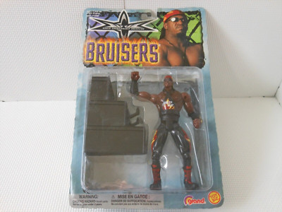 ToyBiz Actionfigur WCW Stevie Ray Bruisers World Championship Wrestling Spiel...