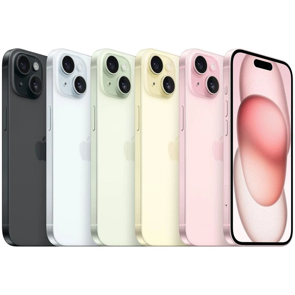APPLE IPHONE 15  RICONDIZIONATO 256GB ECCELLENTE AZZURRO GIALLO NERO ROSA VERDE