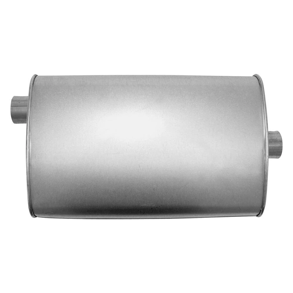 Silenciador de escape AP Escape 3787 Enforcer acero aluminizado ovalado vidrio paquete Foto 3 de 4