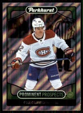 2021 Parkhurst Prominent Prospects #pp1 Cole Caufield Rookie Montreal Canadiens