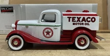 Texaco Spec Cast 1935 Ford Tanker Truck Limited Edition Collector Bank