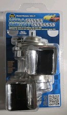Wolo 225-2t Chrome Replacement Horns Low High Tone Horn Set 12-volts 115db